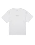 Polera manga corta hombre Oversize blanco