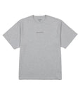 Polera manga corta hombre Oversize gris
