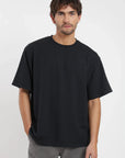 Polera manga corta hombre Performance negro Froens