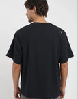 Polera manga corta hombre Performance negro Froens