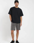Polera manga corta hombre Performance negro Froens
