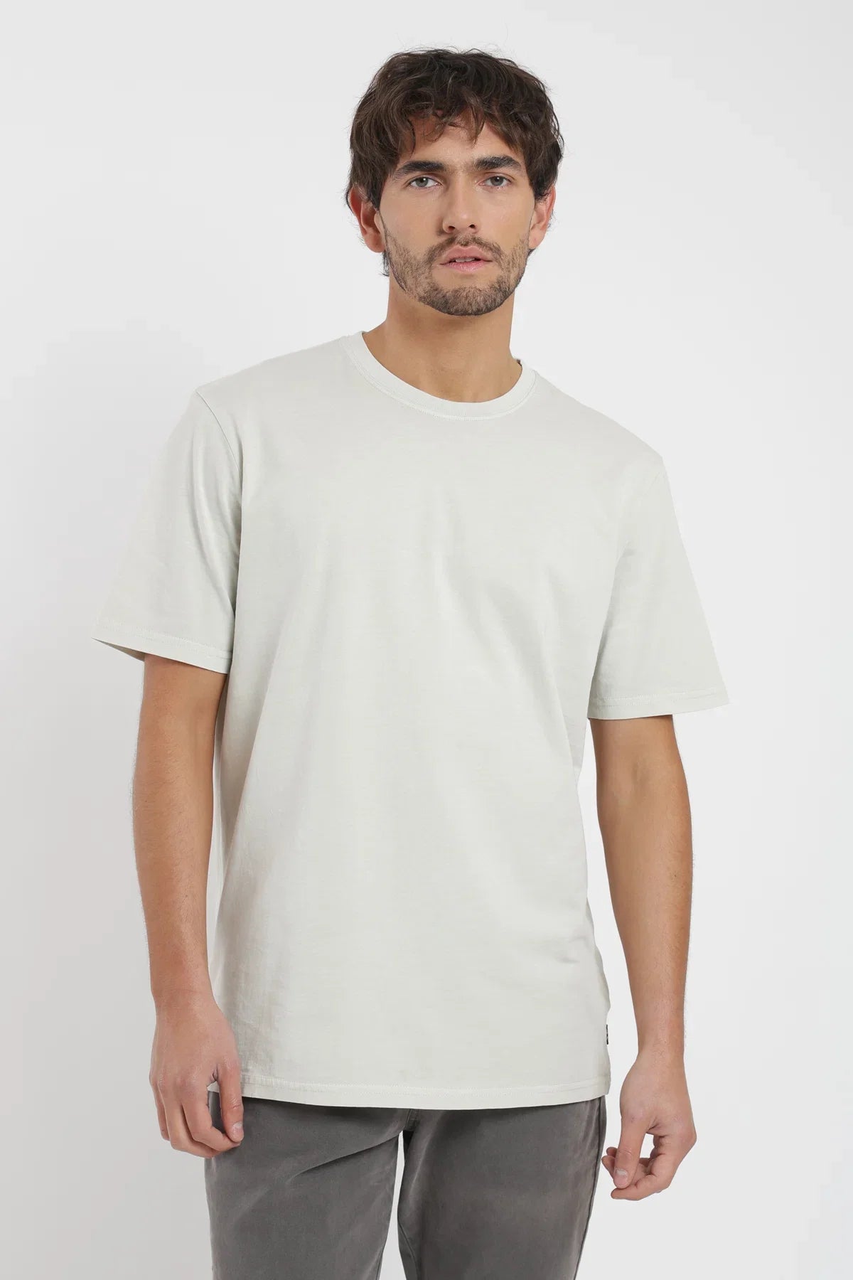 Polera manga corta hombre Plain beige Froens