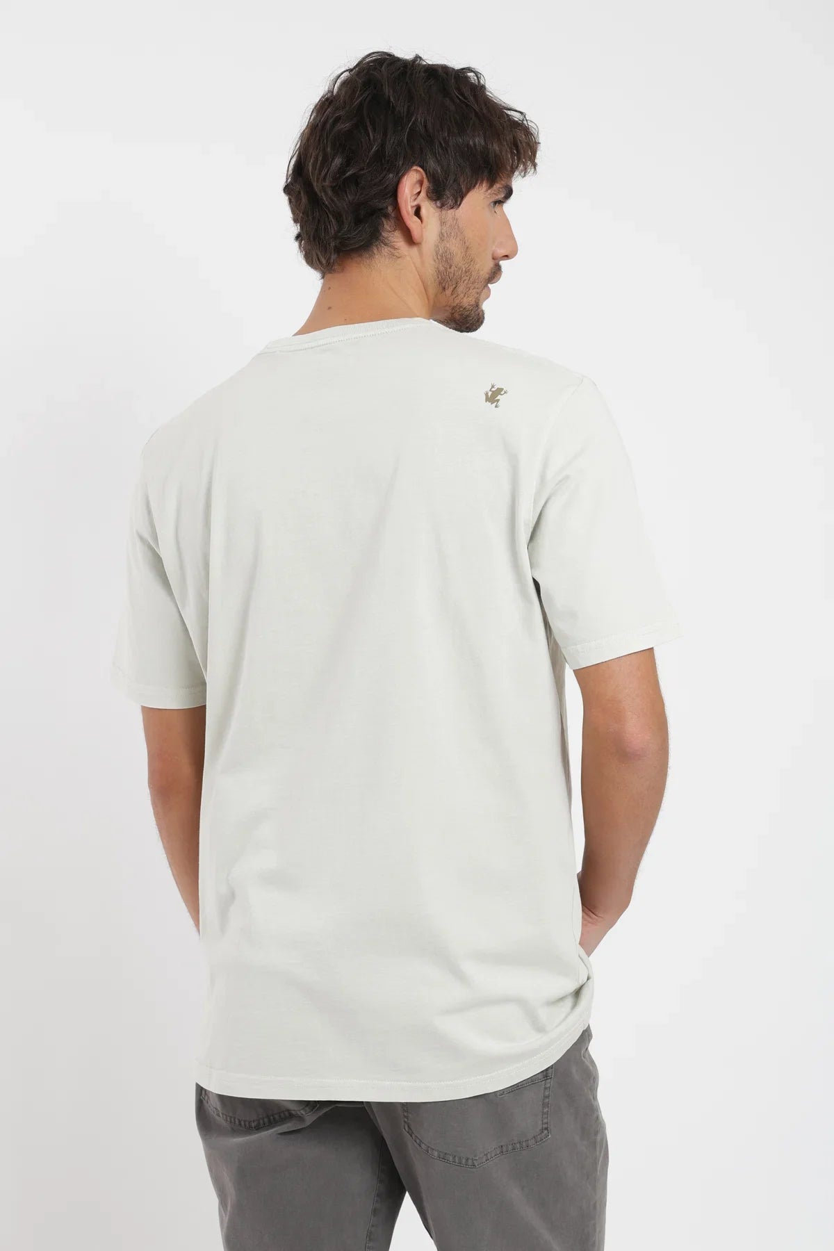 Polera manga corta hombre Plain beige Froens