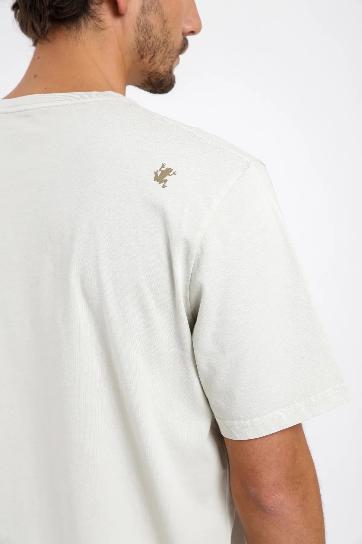 Polera manga corta hombre Plain beige Froens