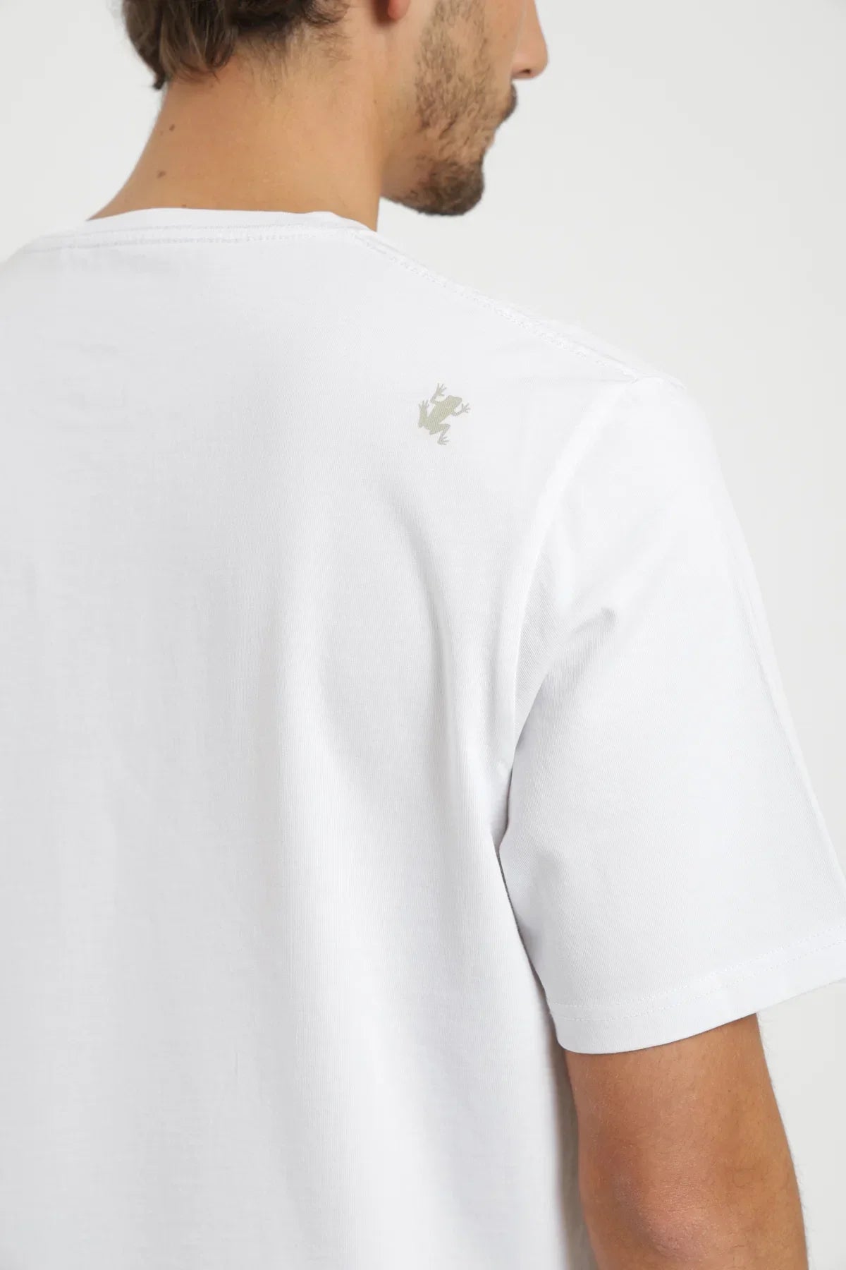 Polera manga corta hombre Heavyweight blanco Froens