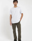 Polera manga corta hombre Plain blanco Froens