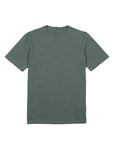 Polera manga corta hombre Plain verde oscuro