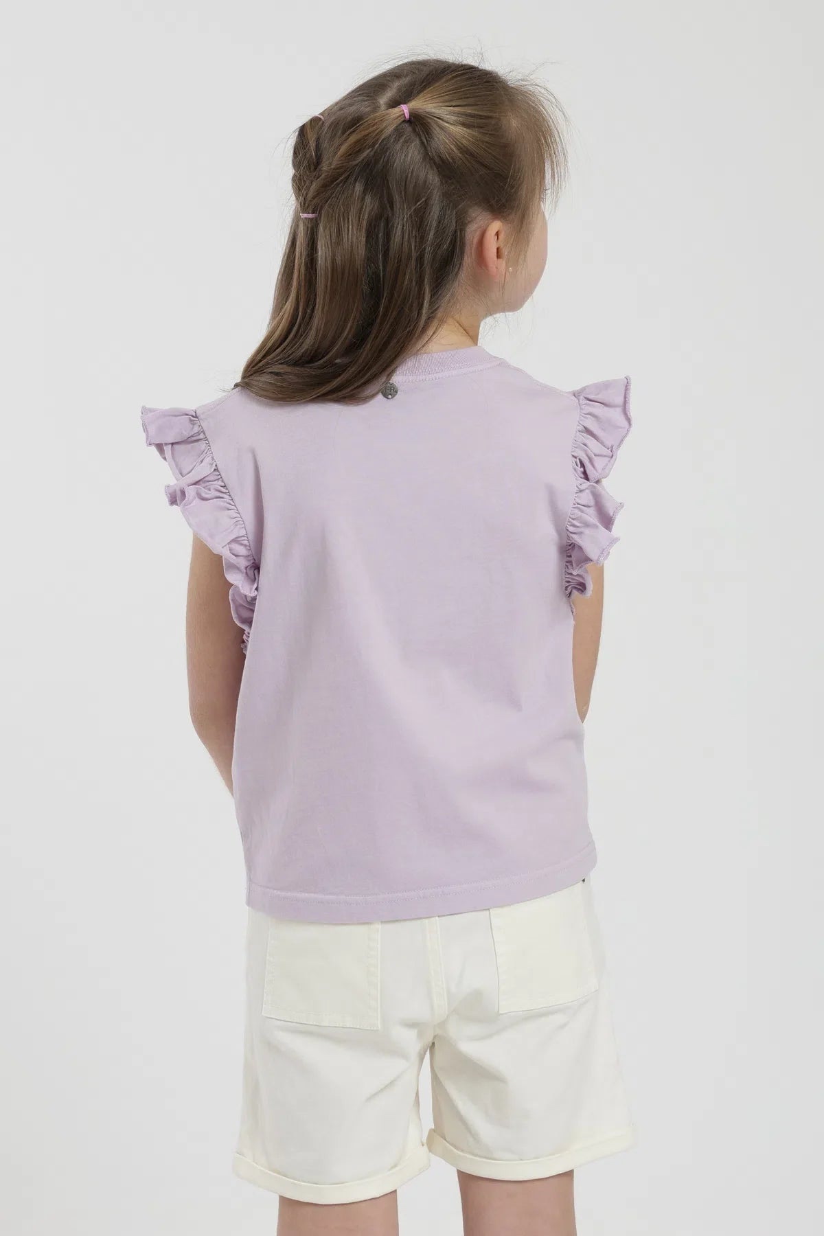 Polera Vuelos Kids lila Froens