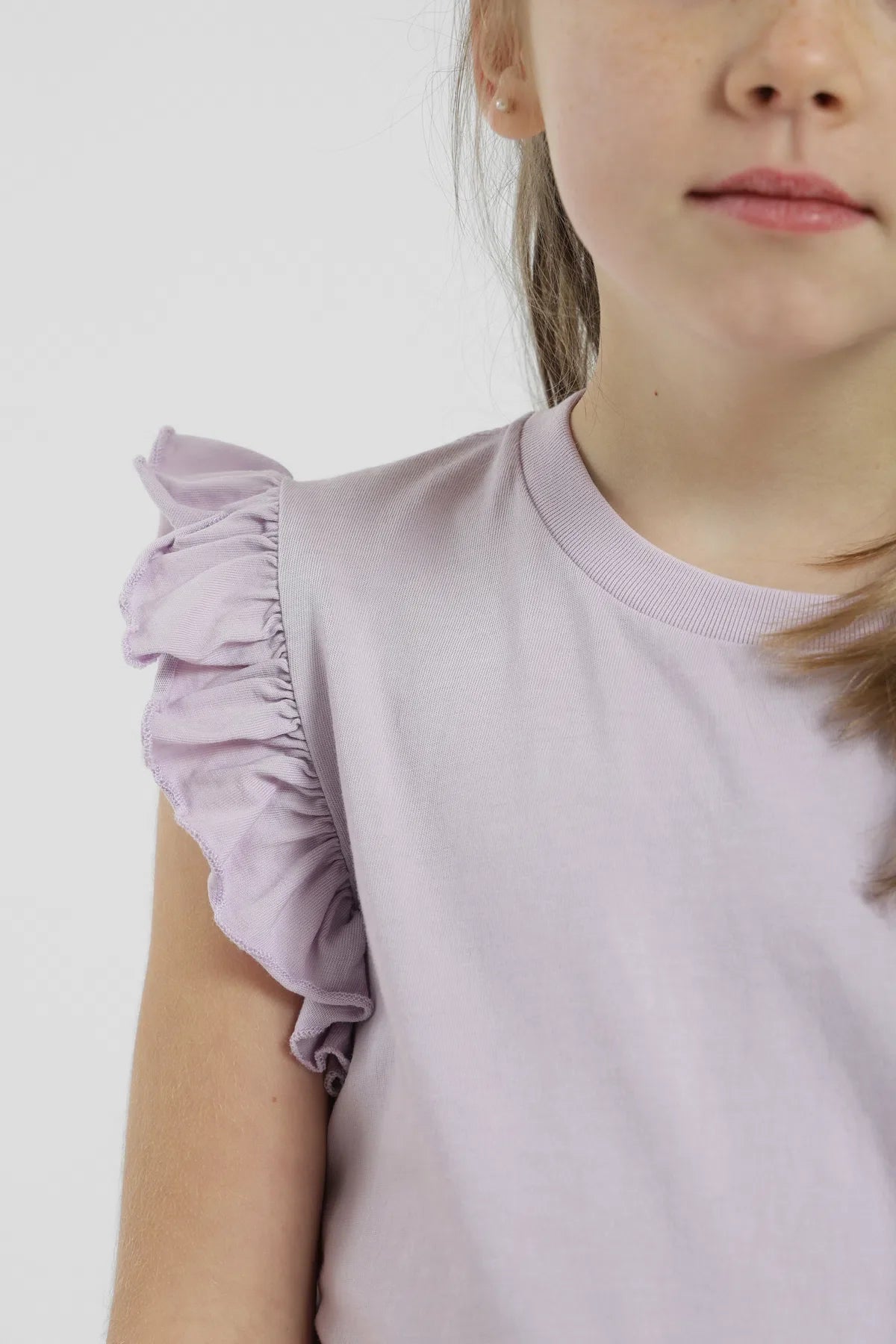 Polera Vuelos Kids lila Froens
