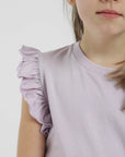 Polera Vuelos Kids lila Froens