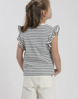 Polera Vuelos Kids rayas azul Froens