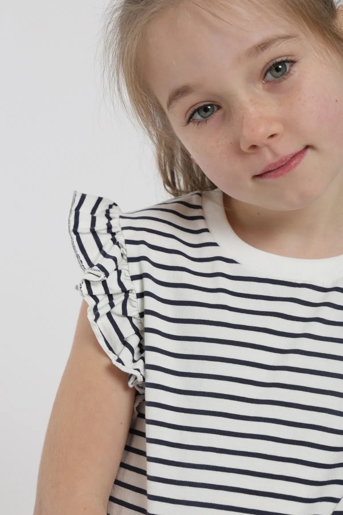 Polera Vuelos Kids rayas azul Froens