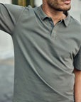 Label - Polera manga corta hombre valencia verde