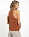 Polera mujer Hailey terracota