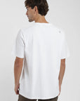 Polera manga corta hombre Plain heavy blanco