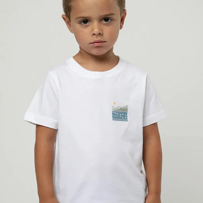 Polera manga corta kids Bosque blanco - Algodón orgánico