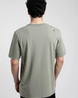 Polera manga corta hombre Nature verde - Algodón orgánico