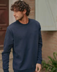Polerón hombre Cahuil azul