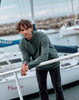 Polerón hombre Tunquén olivo - Algodón orgánico - Frøens