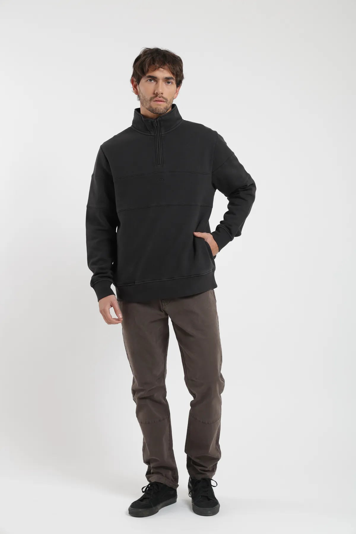 Polerón hombre Kite negro