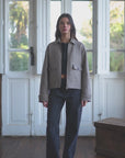 Chaqueta mujer Orquidea moca