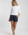 Short mujer aria azul Froens
