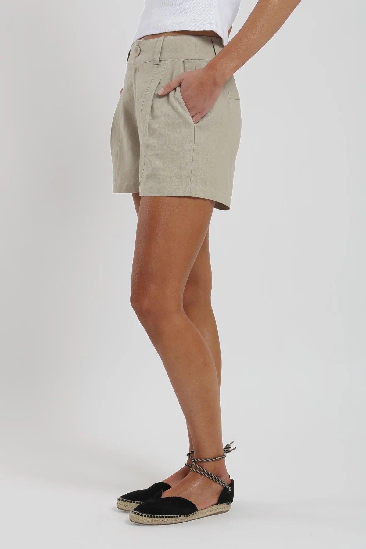 Short mujer Bruna beige Froens