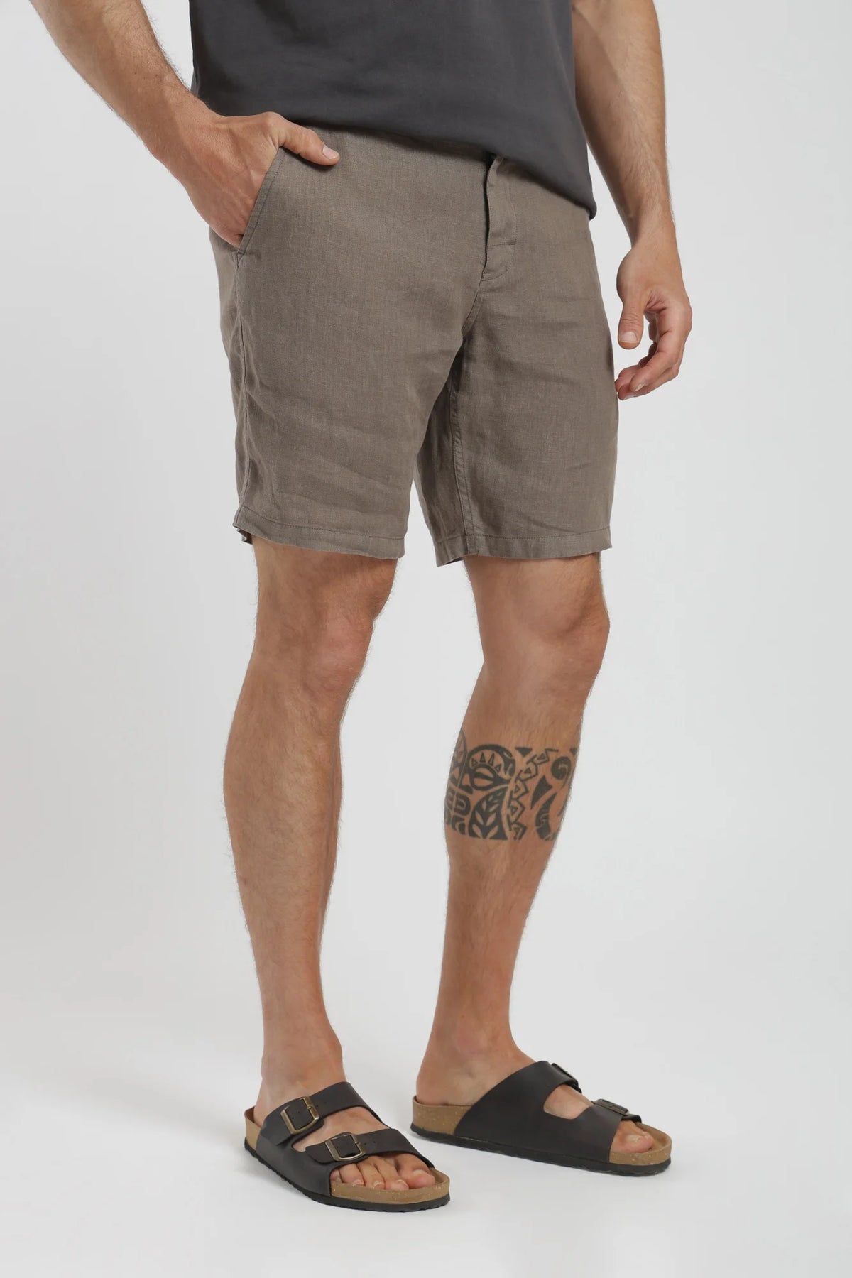 Short hombre ellis taupe Froens