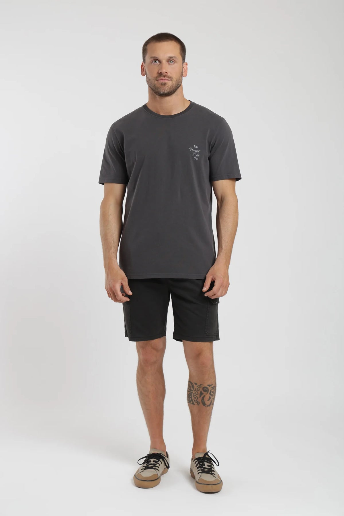 Short hombre travel negro Froens