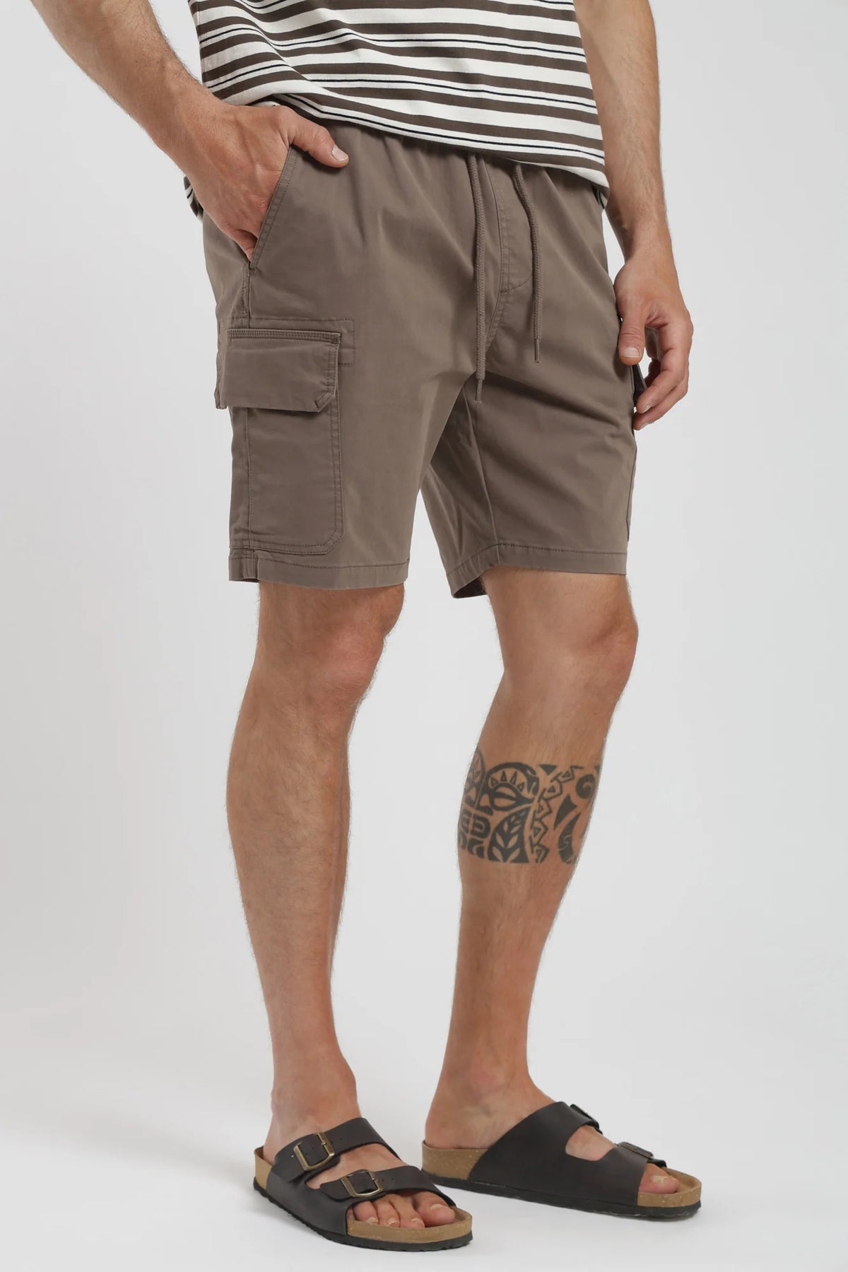 Short hombre travel taupe Froens