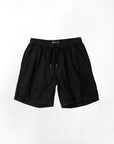 Short hombre Lino negro