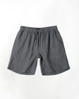 Short hombre Lino azul