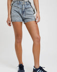 Short mujer Cortes azul