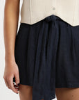 Short mujer Bahía azul - Lino - Frøens