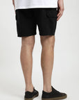 Short hombre Travel negro - Algodón orgánico