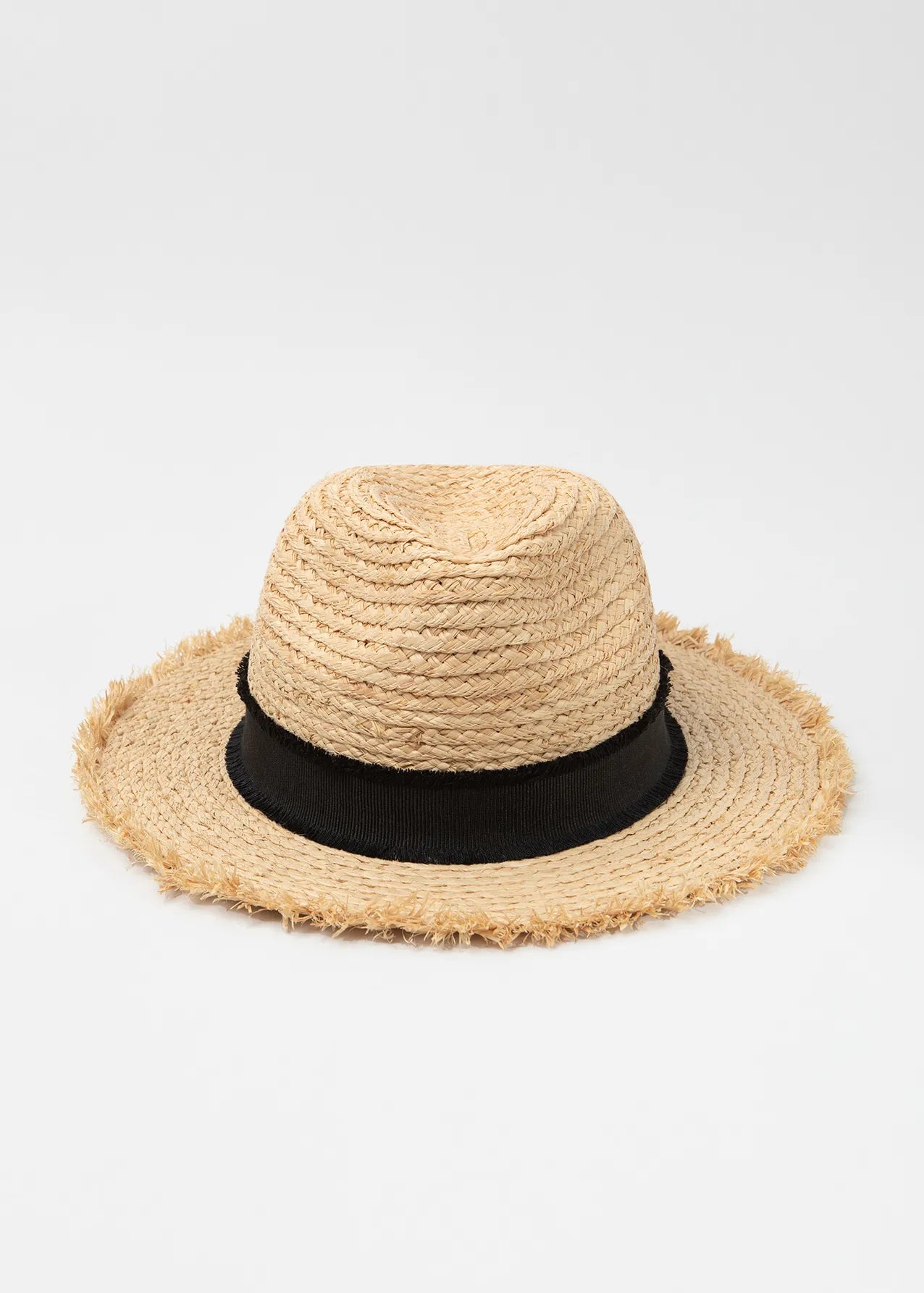Sombrero playa natural rafia