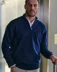 Label - Chaleco hombre positano azul