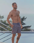 Traje de baño hombre classic tropico burdeo Froens