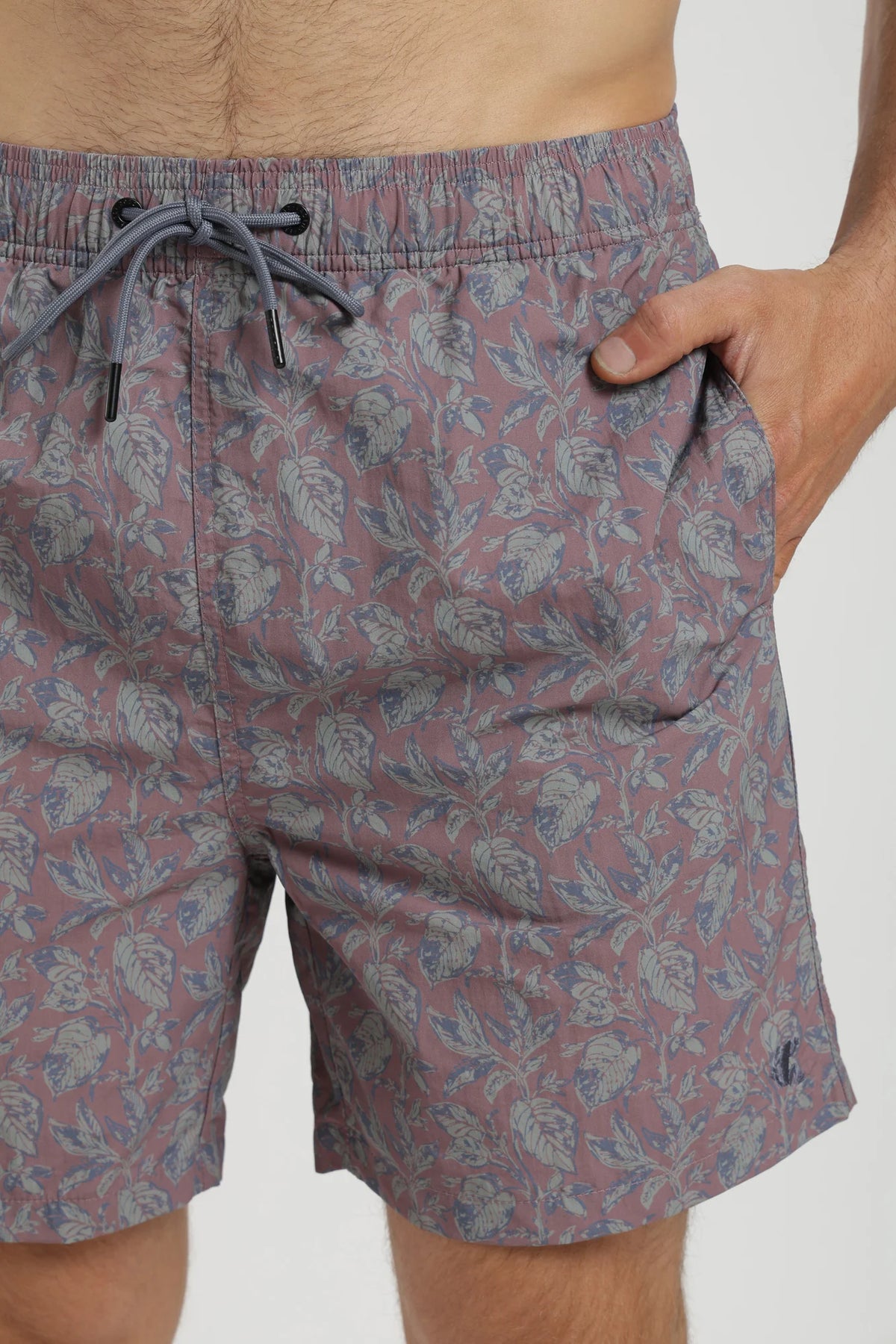 Traje de baño hombre classic tropico burdeo Froens