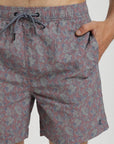 Traje de baño hombre classic tropico burdeo Froens
