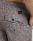 Traje de baño hombre classic tropico burdeo Froens