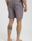 Traje de baño hombre classic tropico burdeo Froens