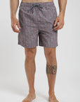 Traje de baño hombre classic tropico burdeo Froens