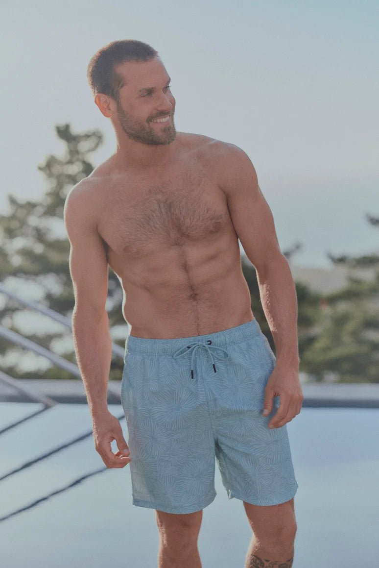 Traje de baño hombre classic sol de mar celeste Froens