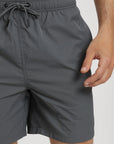 Traje de baño hombre solid grafito Froens