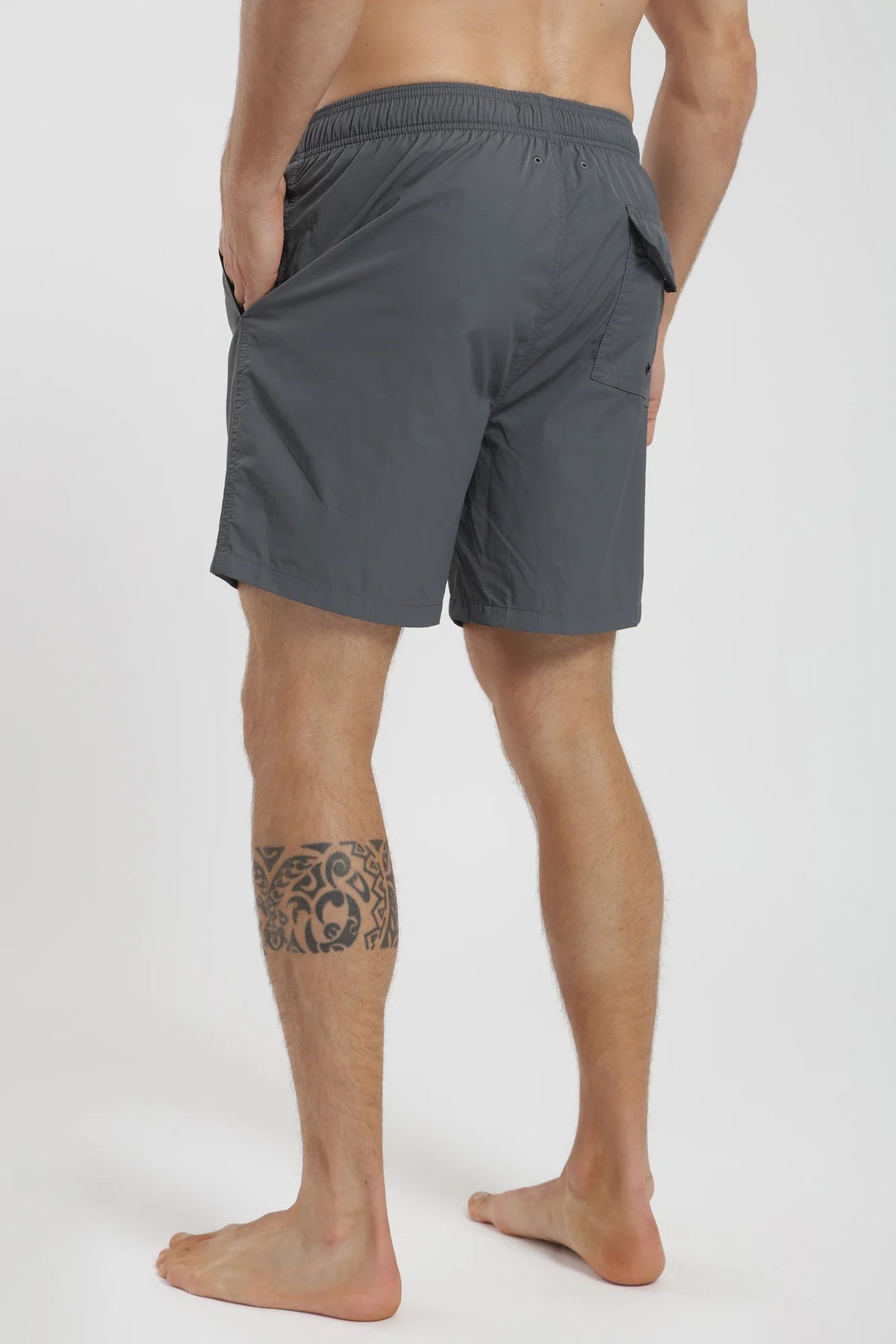 Traje de baño hombre solid grafito Froens