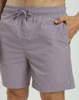 Traje de baño hombre solid malva Froens