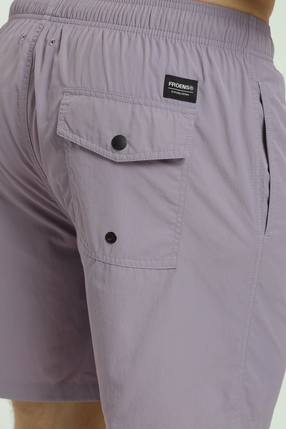 Traje de baño hombre solid malva Froens