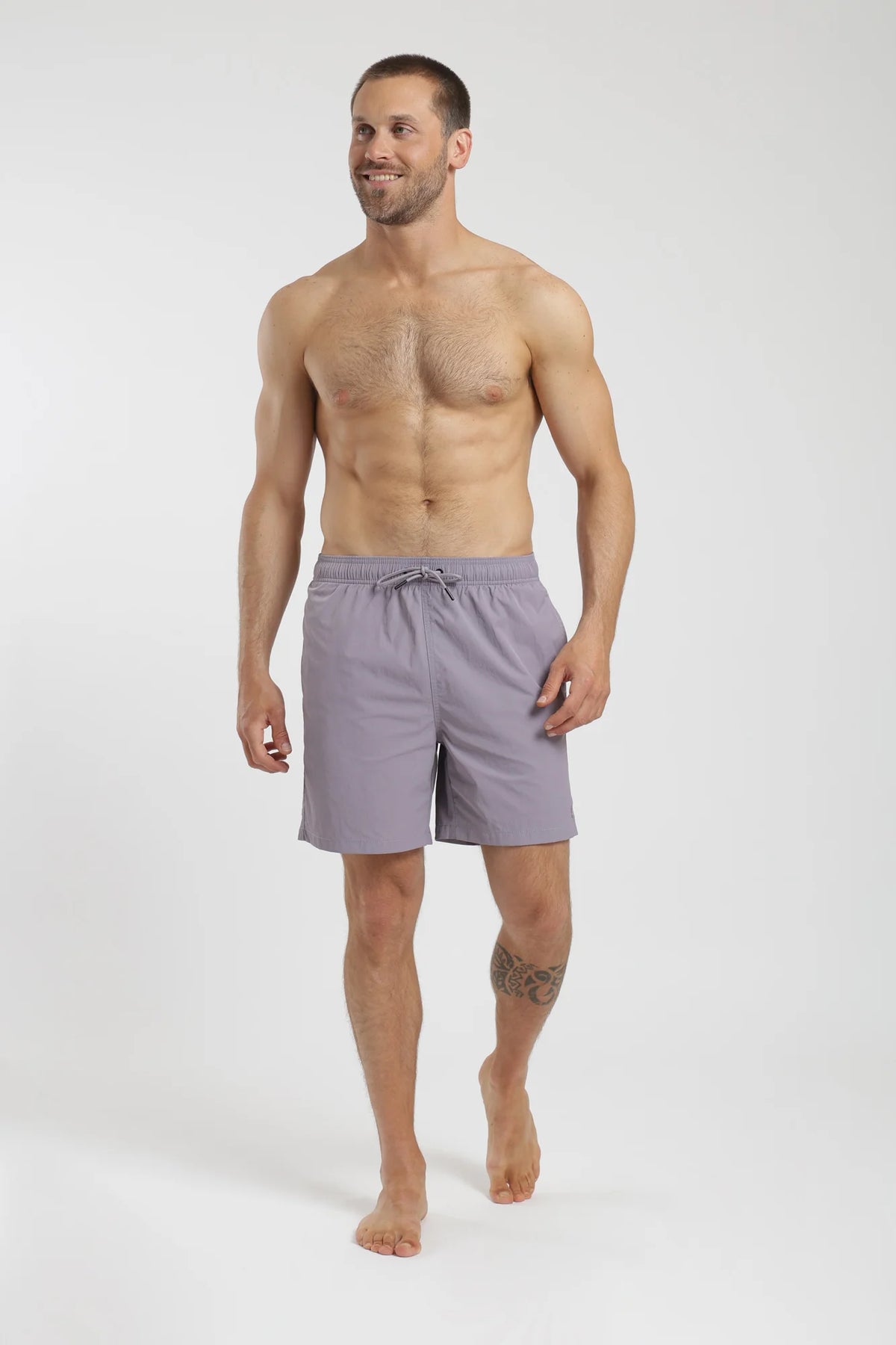 Traje de baño hombre solid malva Froens