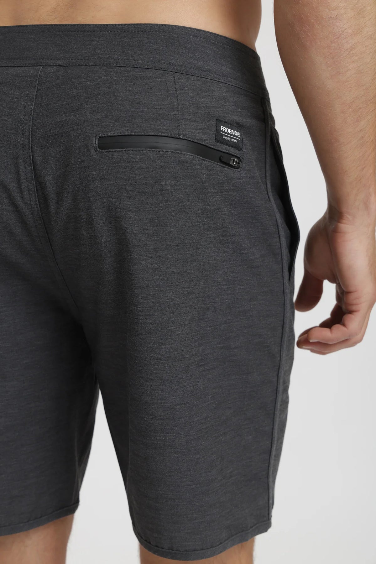 Traje de baño hombre surf grafito Froens